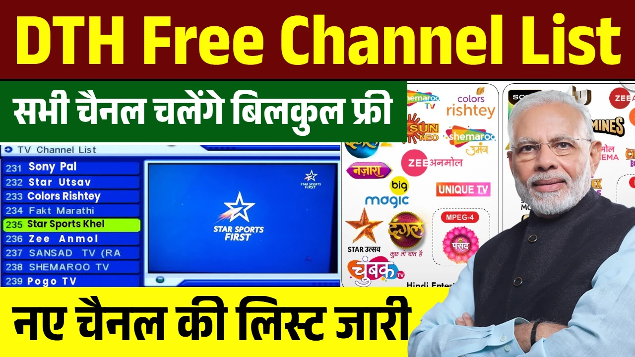 DTH Free Channel List